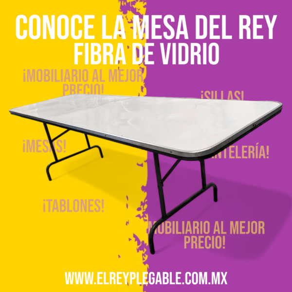 EL Rey Plegable - Tablón Fibra de Vidrio