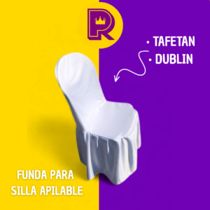 Funda para silla apilable