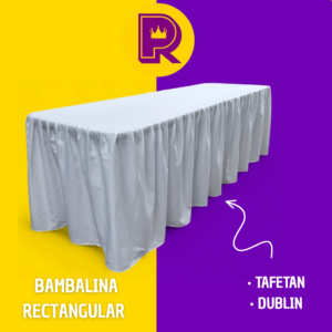 Bambalina rectangular